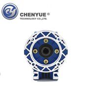 CHENYUE High Torque Worm Gearbox NMRV 30 CYRV30 Gearbox Input 9/11mm Output 14mm Speed Ratio from 5:1 to 80:1 Free Maintenance