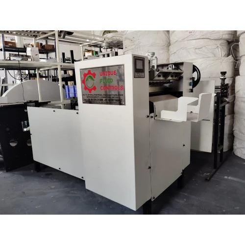 Semi Automatic Paper Sheet Cutting Machine - Steel, 220 Volt Electric Drive | High Efficiency, Manual Loading, Safety Features