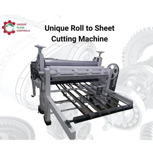 Paper Roll To Sheet Cutting Machine - Cutting Speed: 80 M/M