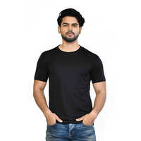 Different Available Mens Black T-Shirts