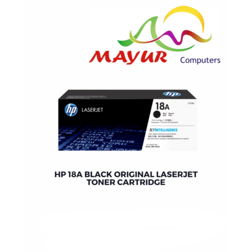 Hp 18A Black Original Laserjet Toner Cartridge - For Use In: Printer