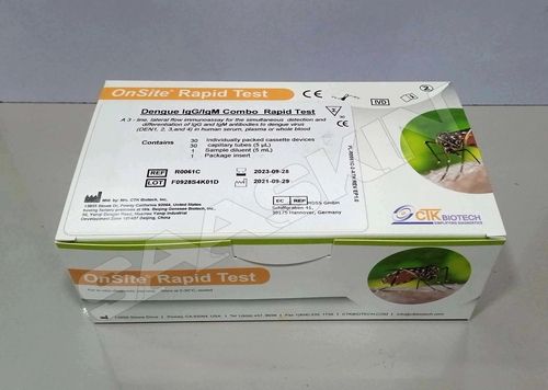 CTK Biotech OnSite Dengue IgG/IgM 3.0 Combo Rapid Test CE