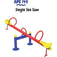 Outdoor Playing Single See Saw Ape-149