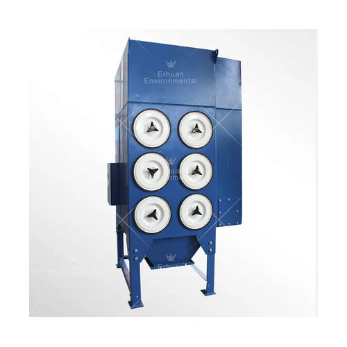 Erhuan Auto Pulse Jet Filter Clean 750W Industrial Dust Collector For Laser Cutting Woodworking Plasma Dimension (L*W*H): 2080*1200*1400Mm Millimeter (Mm)