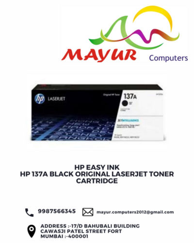 HP 137A Black Original LaserJet Toner Cartridge