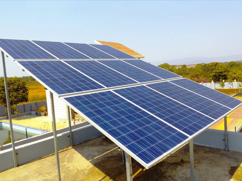 Stainless Steel Residential Solar Power Plant