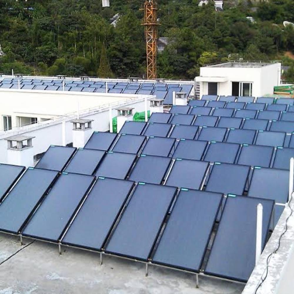 Industrial Solar Water Heating System - Color: Na