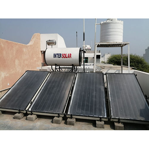 Stainless Steel 500 Lpd Solar Water Heating System Residential