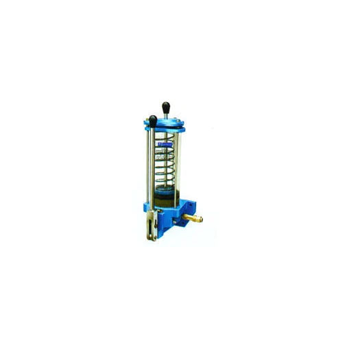 Blue Industrial Acrylic Body Lubrication Pump