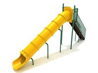 Tube Slide(10 Ft) For Outdoor - Capacity: 1 Child Per Slide Use