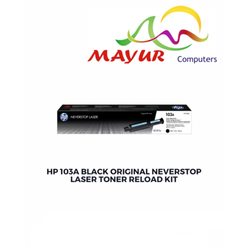 Hp 103A Black Original Neverstop Laser Toner Reload Kit - Features: Ecoa Friendly