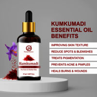 Nuerma Science 100% Pure Organic Kumkumadi Essential Oil  (15 ml)