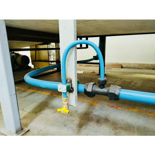 36M Air Connect Piping - Color: Blue