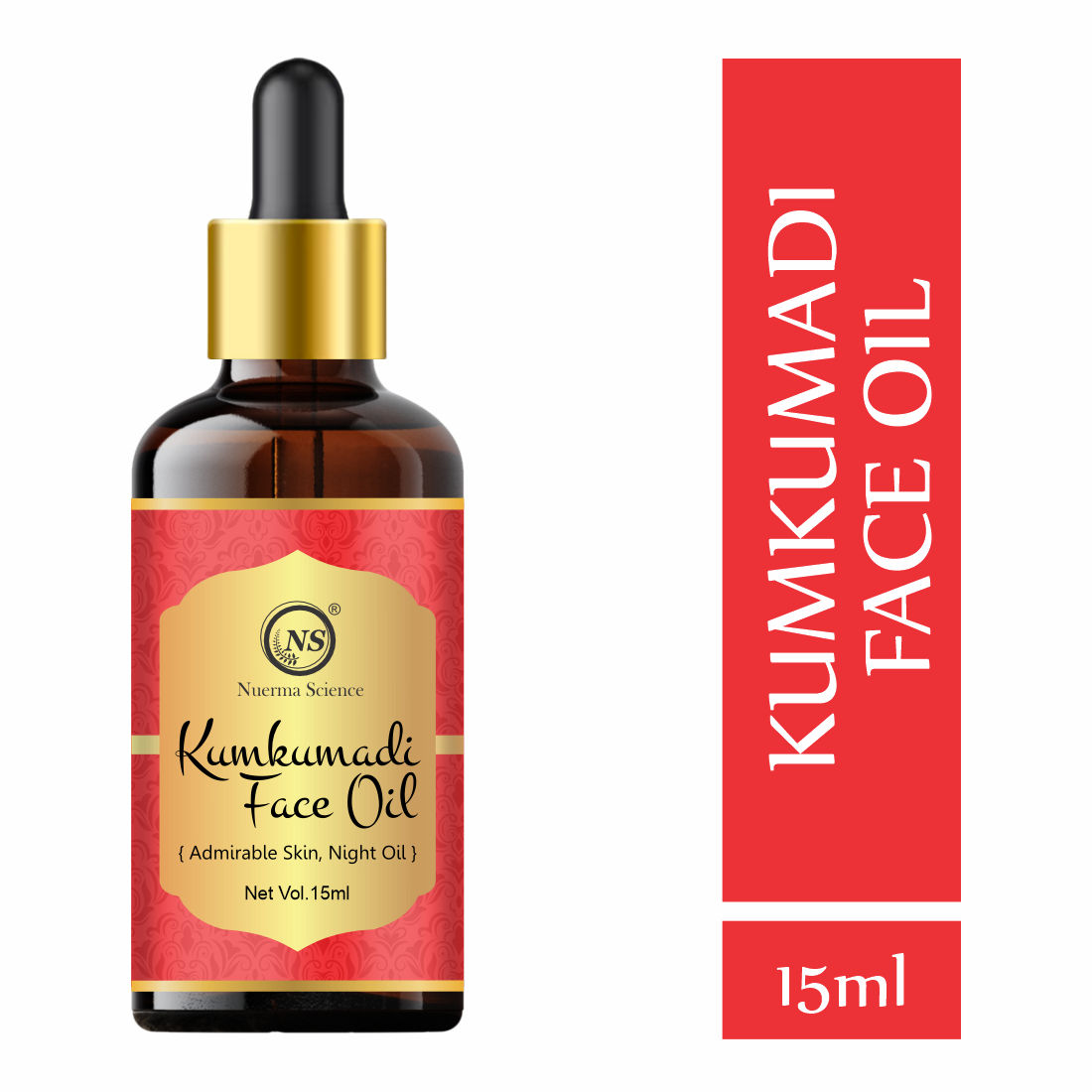 Nuerma Science Kumkumadi Face Oil (Night Oil for Admirable Skin)  (15 ml)