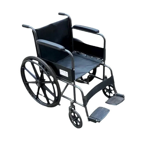 Comfortable Seat And Fine Finishing Folding Wheelchair