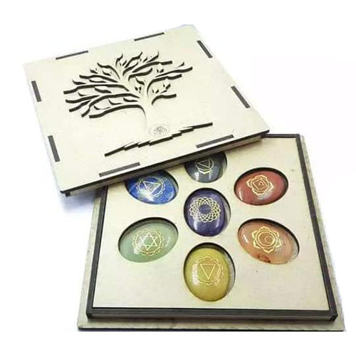 7 Chakra Natural Stone Set