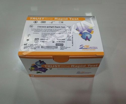 Ctk Biotech Trustline Filariasis Igg/igm Rapid Test