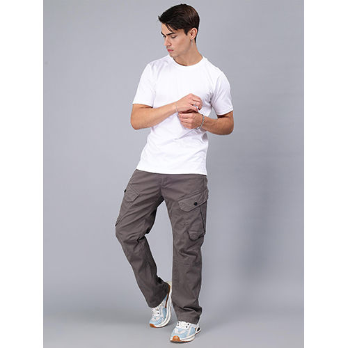 Washable 1604 Grey Cargo Pant