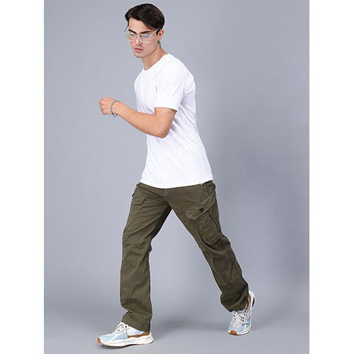 1604 Olive Green Cargo Pant