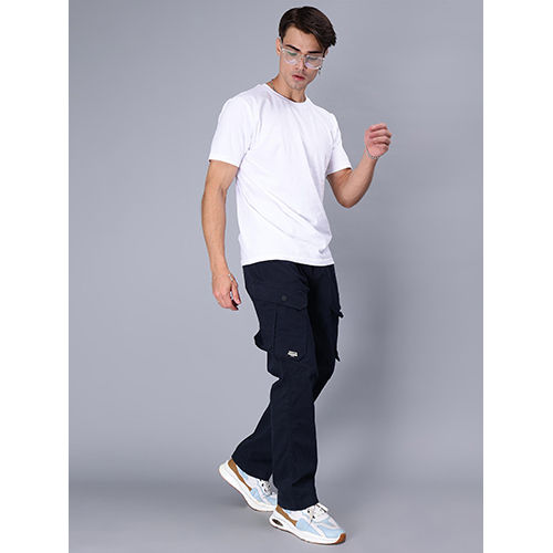 1640 Navy Blue Cargo Pant