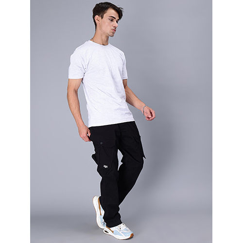 1604 Black Cargo Pant