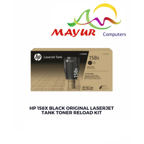 Hp 158x Black Original Laserjet Tank Toner Reload Kit