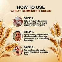 Nuerma Science Wheatgerm Night Cream enrich with Aloe Vera, Vitamin E Oil,  (50 g)