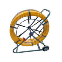 Fiberglass Duct Rodder - Color: Yellow And Grey