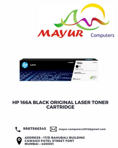 HP 166A Black Original Laser Toner Cartridge