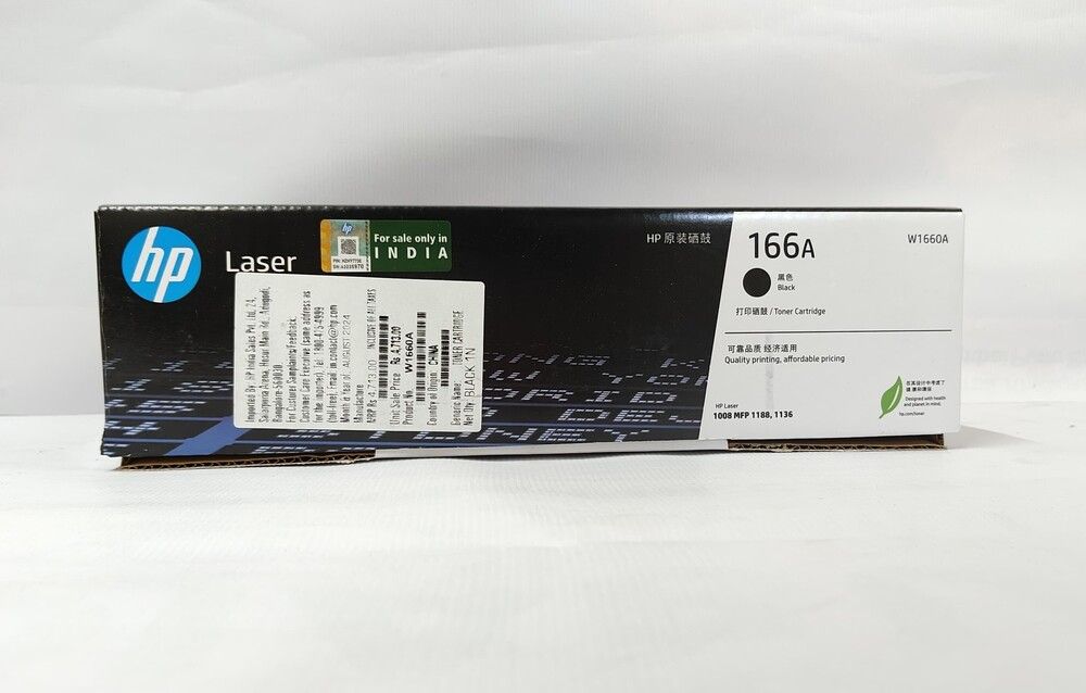 HP 166A Black Original Laser Toner Cartridge