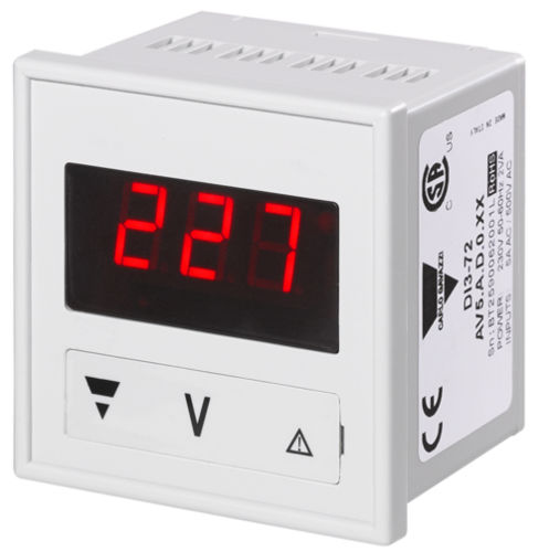 DI372F1KAA0EX Digital Panel 72 x 72 Frequency Meter, 3 DGT