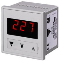 DI372F1KAA0EX Digital Panel 72 x 72 Frequency Meter, 3 DGT