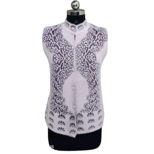 Ladies Hair Woolen Cardigan