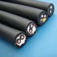 Magnet Crane Rubber Cables - Rubber Insulation, 100 Meters Length, Dual Core Design | Ideal For Heavy-duty Industrial Applications