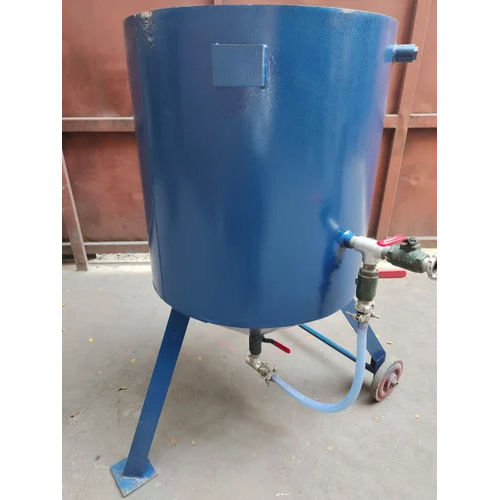 Blue Sand Blasting Machine