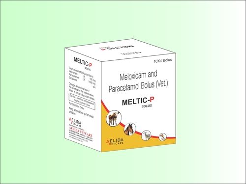 Meloxicam and paracetamol  bolus long acting