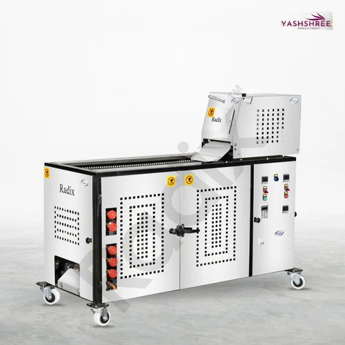 Automatic Chapati Making Machine - Stainless Steel, 230 Volt Electric Heating System | Fully Automatic Roti Maker