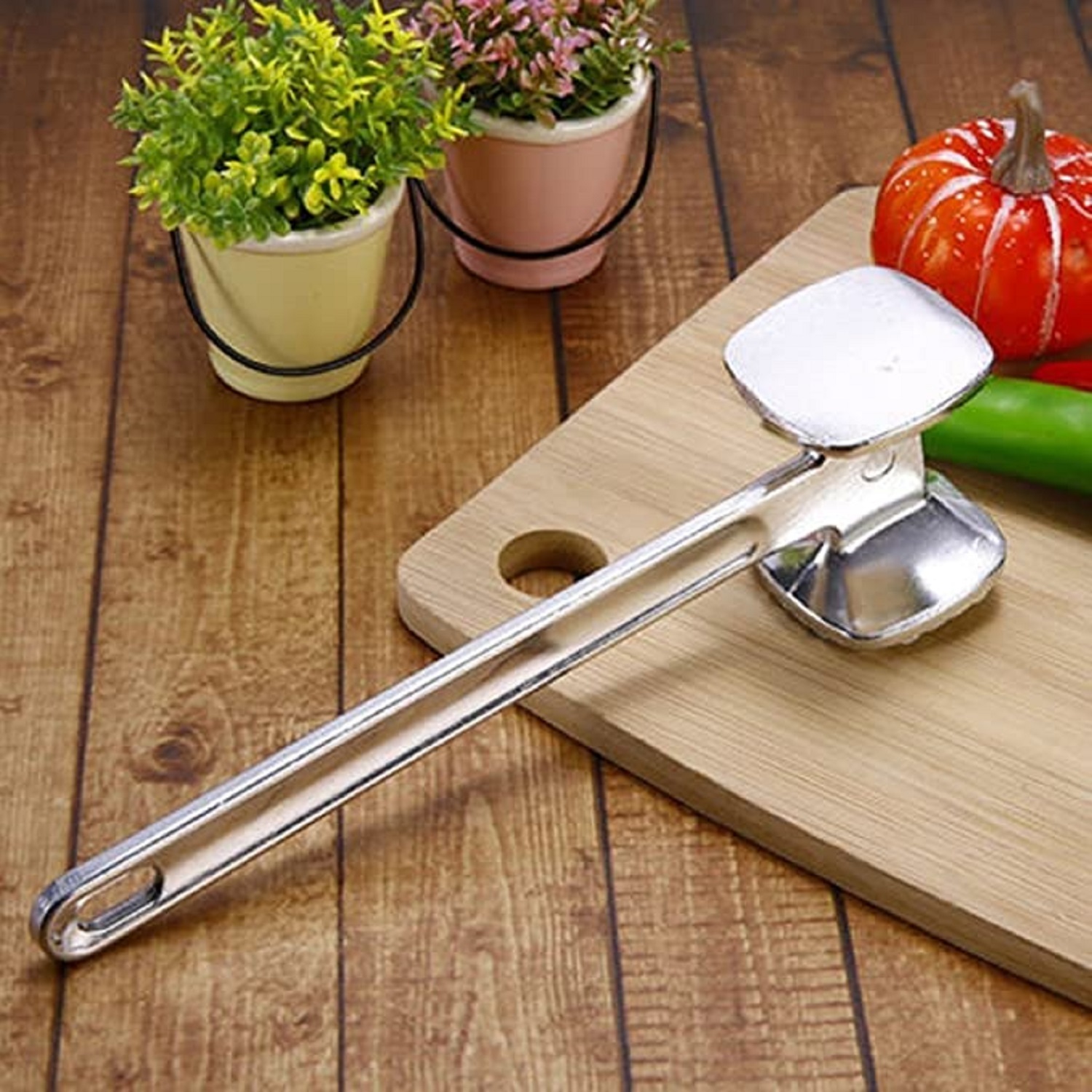 STAINLESS STEEL MEAT HAMMER