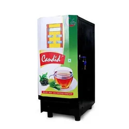 Black Automatic Vending Machine