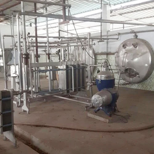Semi Automatic Dairy Processing Plant
