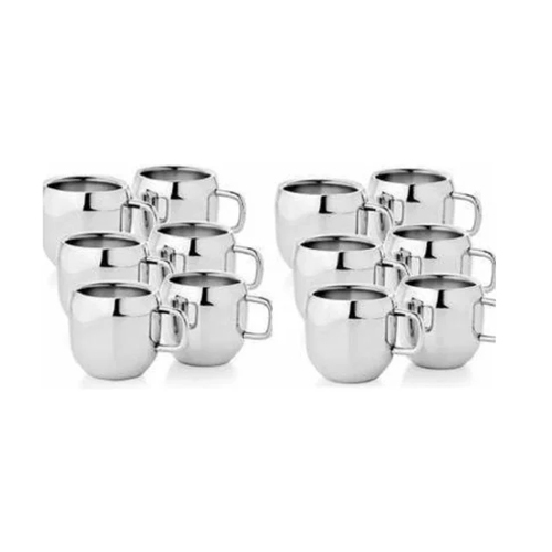 Stainless Steel Tea Cup Set