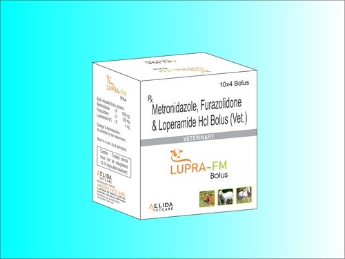 Metronidazole  Furazolidone  and  loperamite  hcl  bolus long acting