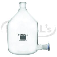 Aspirator Bottle With Socket44 - Color: Transparent