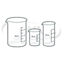 Beaker Low From With Graduation - Application: Laboratory