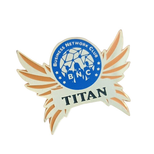 BNC lapel pin