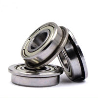 Miniature Stainless Steel SMF104 SMF105 SMF106 SMF115 SMF117 SMF126 SMF128 SMF137 SMF148 Flange bearing