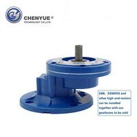 CHENYUE High Torque Worm Gearbox CYPC71 Input 14mm Output 14mm Non-integral Speed Ratio from 2:1 to 5:1 Free Maintenance