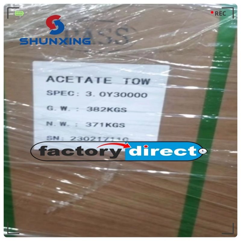 C*ig*a*re-t-t*e Filter Rods High Quality Cellulose Acetate Tow from Top Factory