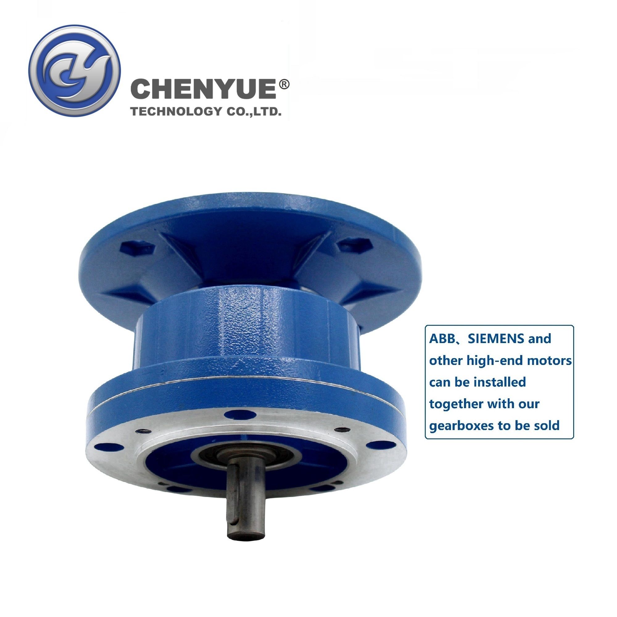 CHENYUE High Torque Big Output Hole Worm Gearbox CYPC90Input24mm Output19mm Non-integral Speed Ratio from 2:1 to 5:1 FreeMaintenance