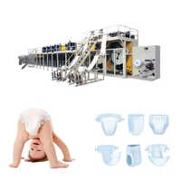 Automatic Baby Diaper Making Machinery